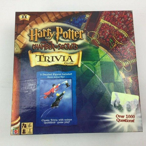 Mattel | Toys | Mattel Harry Potter Chamber Of Secrets Trivia Game ...